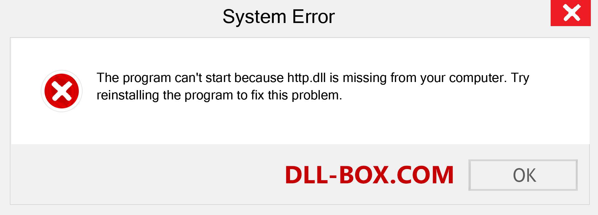  http.dll file is missing?. Download for Windows 7, 8, 10 - Fix  http dll Missing Error on Windows, photos, images